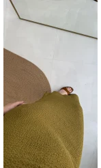 Ramona Bürümcük Elbise Haki