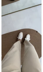 Raste Havuç Gabardin Pantolon - Taş