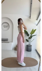 Raya Cepli Pantolon - Pembe