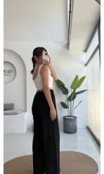 Raya Cepli Pantolon - Siyah