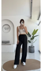 Raya Cepli Pantolon - Siyah