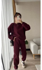 Ross Bisiklet Yaka Bordo Takım İçi Şardonlu