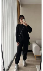 Ross Bisiklet Yaka Siyah Takım İçi Şardonlu