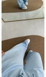 Ru Bürümcük Pantolon Bebe Mavisi - 4023