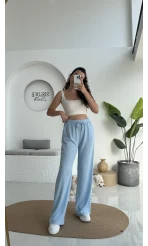 Ru Bürümcük Pantolon Bebe Mavisi - 4023