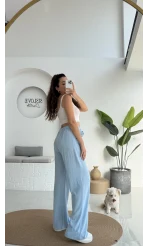 Ru Bürümcük Pantolon Bebe Mavisi - 4023