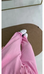 Ru Bürümcük Pantolon Pembe - 4023