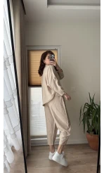 Rüya Gömlek Pantolon Takım Taş