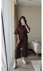 Sahra Müslin Kumaş Tulum