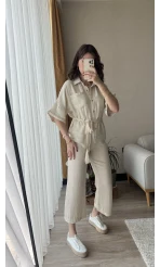Sahra Müslin Kumaş Tulum