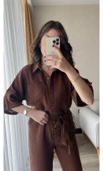 Sahra Müslin Kumaş Tulum
