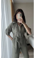 Sahra Müslin Kumaş Tulum