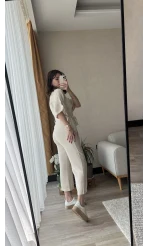 Sahra Müslin Kumaş Tulum