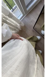 Santoria V Yaka Gömlek Beyaz (4957)