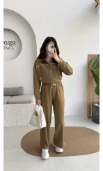 Shena Biyeli Eşofman Takım - Olive - Kod: 51075