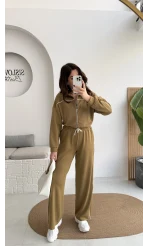 Shena Biyeli Eşofman Takım - Olive - Kod: 51075