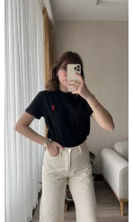 Siyah Basic T-Shirt