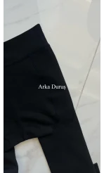 Siyah Termal Çorap Tayt