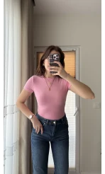 T-Shirt Oys Basic Pembe