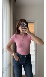 T-Shirt Oys Basic Pembe