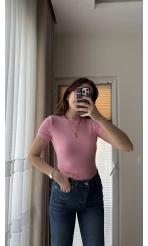 T-Shirt Oys Basic Pembe