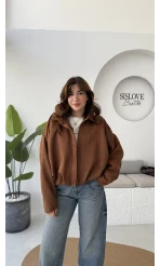 Taba Süet Ceket - Kod: 508230