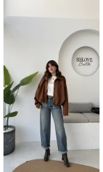 Taba Süet Ceket - Kod: 508230