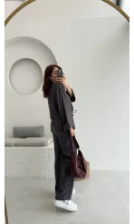 Takım Bennet Serisi Modal Kumaş Antrasit