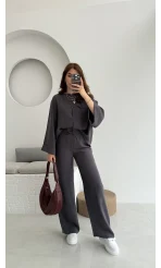 Takım Bennet Serisi Modal Kumaş Antrasit