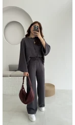 Takım Bennet Serisi Modal Kumaş Antrasit