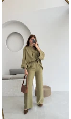 Takım Bennet Serisi Modal Kumaş Haki