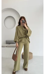 Takım Bennet Serisi Modal Kumaş Haki