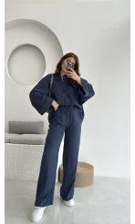 Takım Bennet Serisi Modal Kumaş Lacivert