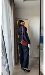 Tasarım Kot Ceket Takım