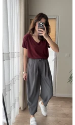 Tensel Jogger Pantolon Açık Antrasit