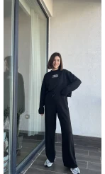 The Marte Siyah Eşofman Takımı