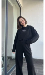 The Marte Siyah Eşofman Takımı