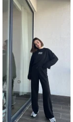 The Marte Siyah Eşofman Takımı