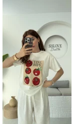 Tomato Baskılı T-shirt - 00500