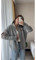 Triko Kolej Bomber Ceket