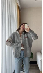 Triko Kolej Bomber Ceket