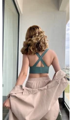 KAMPANYA ÜRÜNÜ Turkuaz Fitili Bra