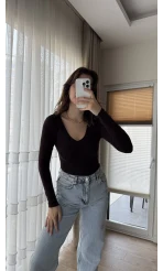 V Yaka Oys Acı Kahve