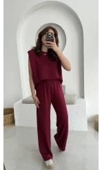 Vatkalı Oys Takım Maes Bordo - 1044