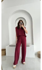 Vatkalı Oys Takım Maes Bordo - 1044