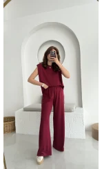 Vatkalı Oys Takım Maes Bordo - 1044