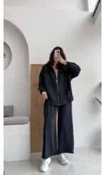 Vera Oys Hırka - Pantolon Takım Lacivert Kod: 7029 - 4032