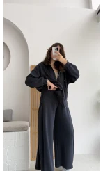Vera Oys Hırka - Pantolon Takım Lacivert Kod: 7029 - 4032
