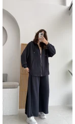 Vera Oys Hırka - Pantolon Takım Lacivert Kod: 7029 - 4032