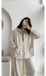 Vera Oys Hırka - Pantolon Takım Taş Kod: 7029 - 4032